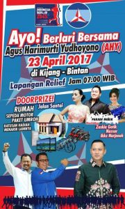 Esok AHY, Anak SBY Hadir di Tanjungpinang