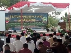 Jalin Silaturahmi, Korem 033 WP Adakan Buka Puasa Bersama