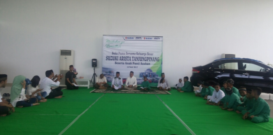 Suzuki Arista Tanjungpinang Gelar Buka Puasa Bersama Anak Panti Asuhan