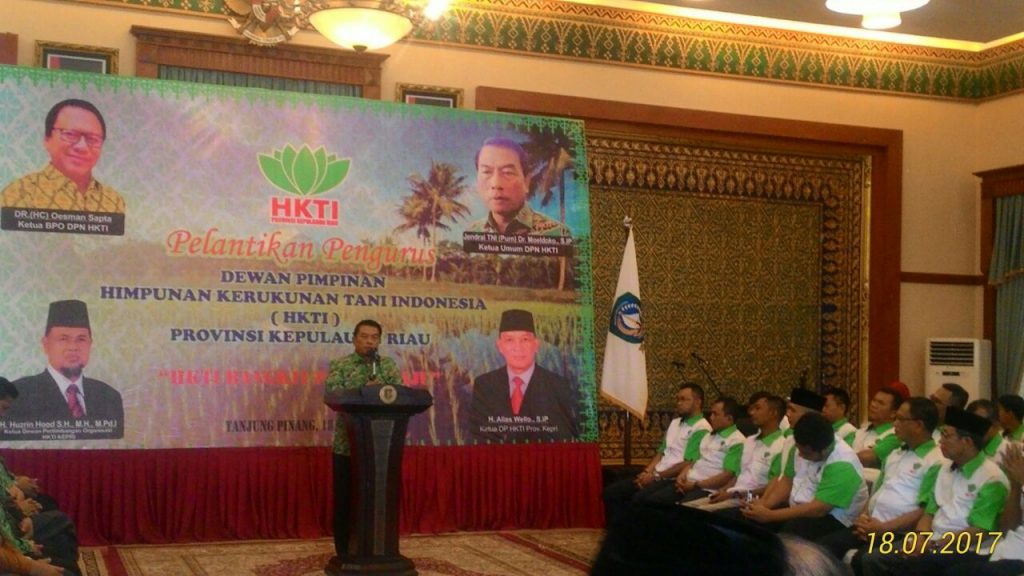 Moeldoko Minta HKTI Menjadi Solusi Bagi Petani