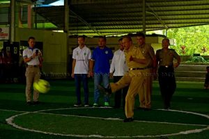 Hamid Buka Turnamen Futsal Dan Bola Volli
