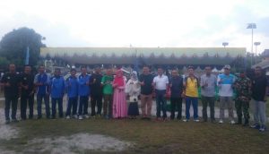 Tendangan Siswandi Menandakan Dimulai Turnamen Desa Sepempang