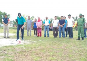 Lakukan Tendangan Pertama, Hamid Ajak Junjung Sportifitas