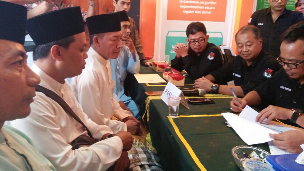 Paslon Independen Turut Mendaftar Diakhir Penutupan di KPU