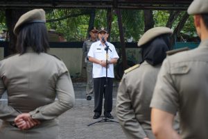 Pimpin Apel Pagi, Pj. Wali Kota Motivasi Para ASN