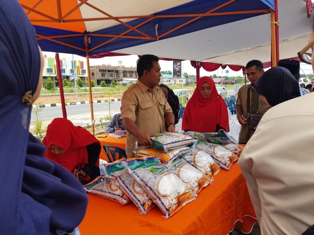 Antisipasi Tepat Sasaran, Pasar Murah Dispardagin Gunakan Kupon