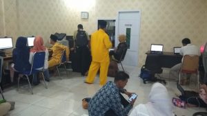 Media Center Lingga Diserbu Para Pendaftar CPNS 2018