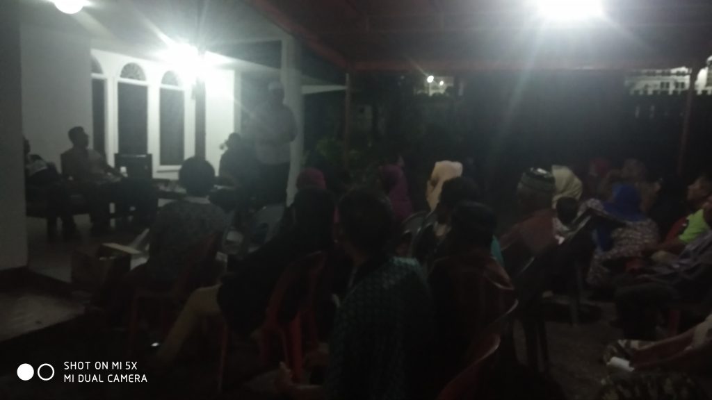 Terkait Prona, Warga Curhat Dengan Anggota DPRD Kota Tanjungpinang, Agus Djurianto