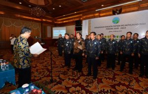 TKPSDAWS Kepri Periode 2018 – 2023 Dikukuhkan