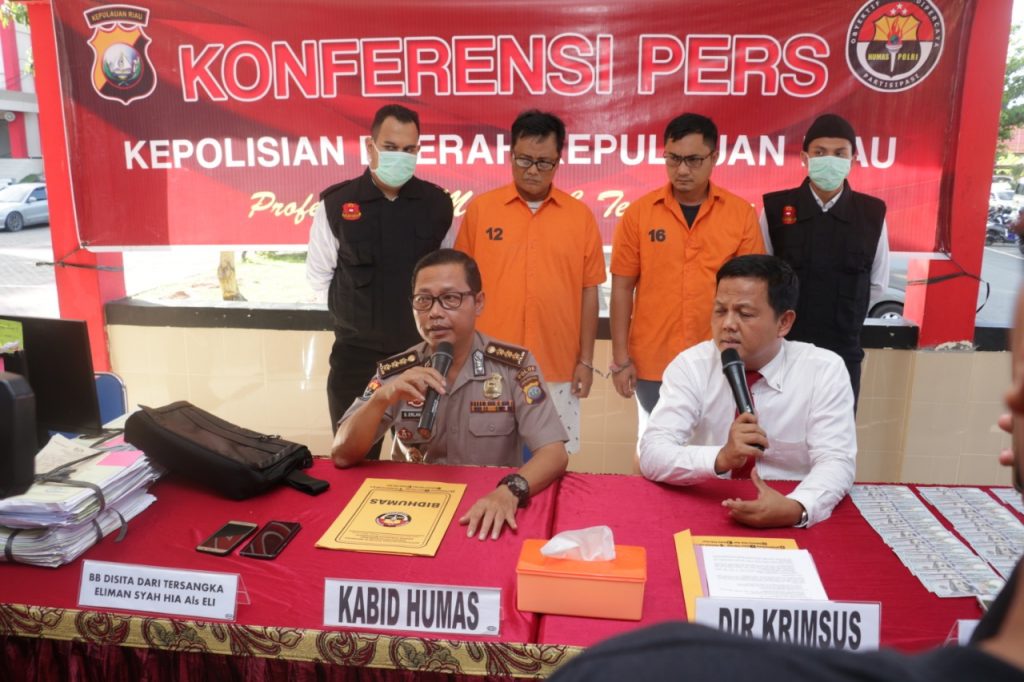 Kasus Suap, Polda Kepri Ringkus Kepala Syahbandar