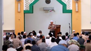 Ini Pesan Kamtibmas Kapolda Kepri Seusai Sholat Jum’at Keliling