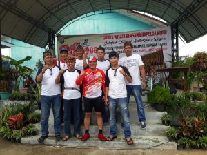 Kapolda dan Peserta Tour Hero 88 Km Goes Dihiburkan Oleh Sanggar Seni Sauyunan