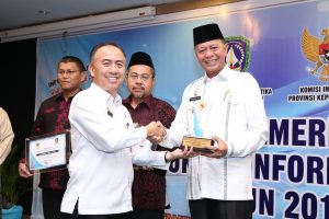 Tanjungpinang Peringkat Ketiga Keterbukaan Informasi Publik se-Kepri