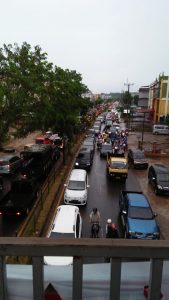 Baru Pertama Kali Tanjungpinang Dilanda Kemacetan Panjang