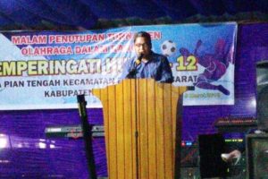 Wakil Ketua Komisi II DPRD Natuna, Marzuki Minta Jalan Akses Pian Tengah di Tingkatkan