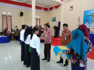 259 CPNS di Lingkungan Pemerintah Kabupaten Natuna Terima SK Pengangkatan