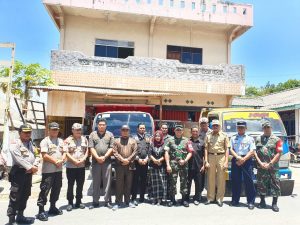 Bupati Tinjau Proses Distribusi Logistik Pemilu di Gudang Logistik KPU
