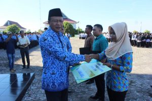 Pemkab Natuna Gelar Upacara Hardiknas 2019