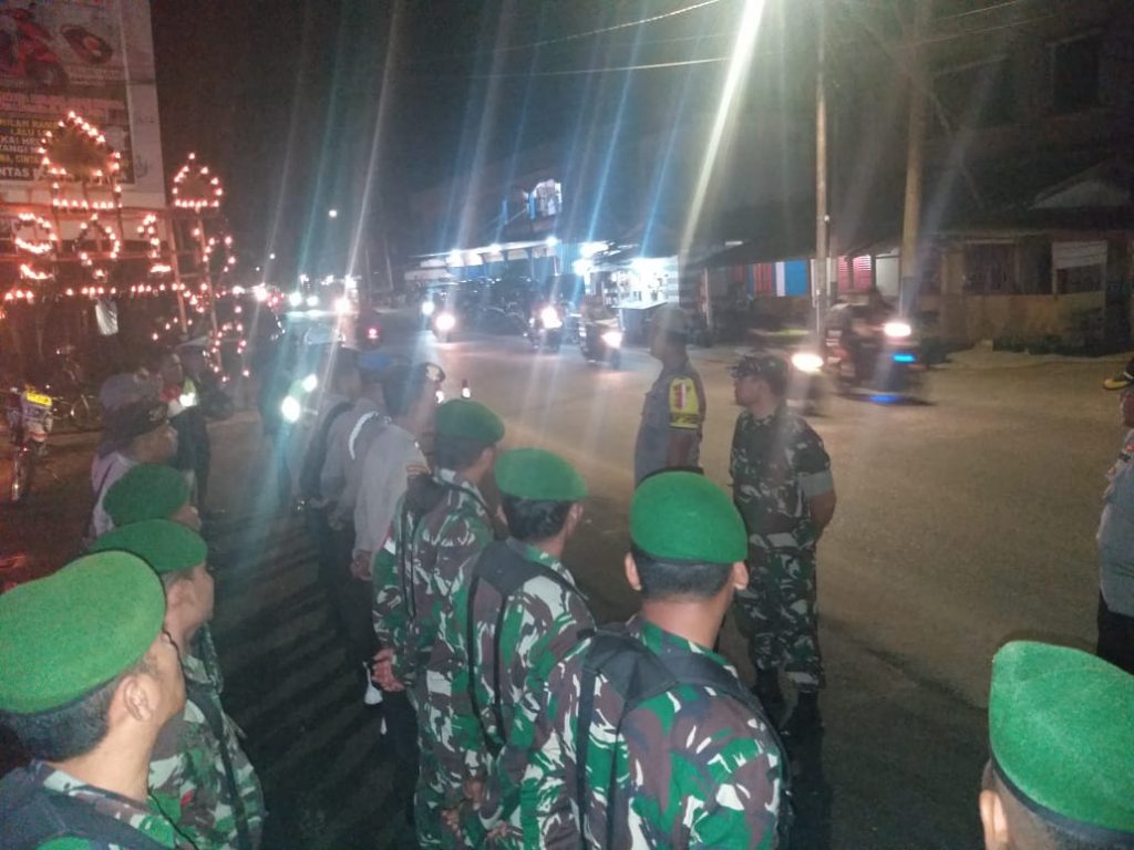 Patroli Gabungan TNI – Polri Diperbatasan Dalam Menjaga Keamanan Selama Bulan Ramadhan