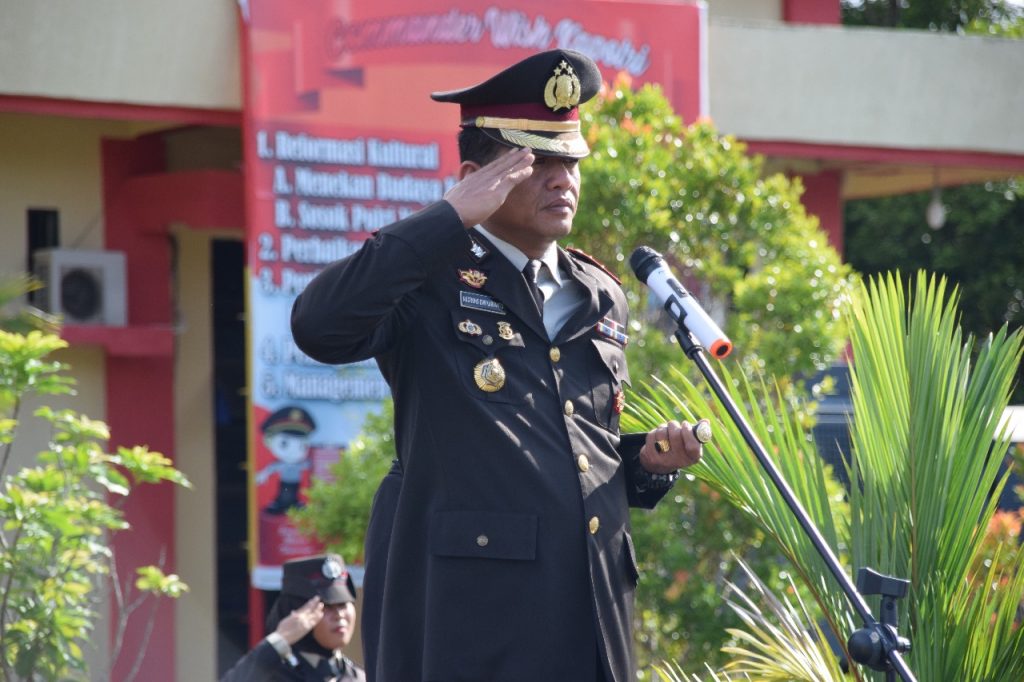 Kapolres Natuna Pimpin Upacara HLP 2019