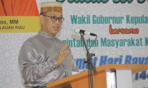 Halal Bihalal di Gedung Nasional Bupati Lingga Puji Isdianto