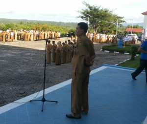 Wan Siswandi Pimpin Apel Perdana Usai Cuti IdulFitri 1440 Hijriyah