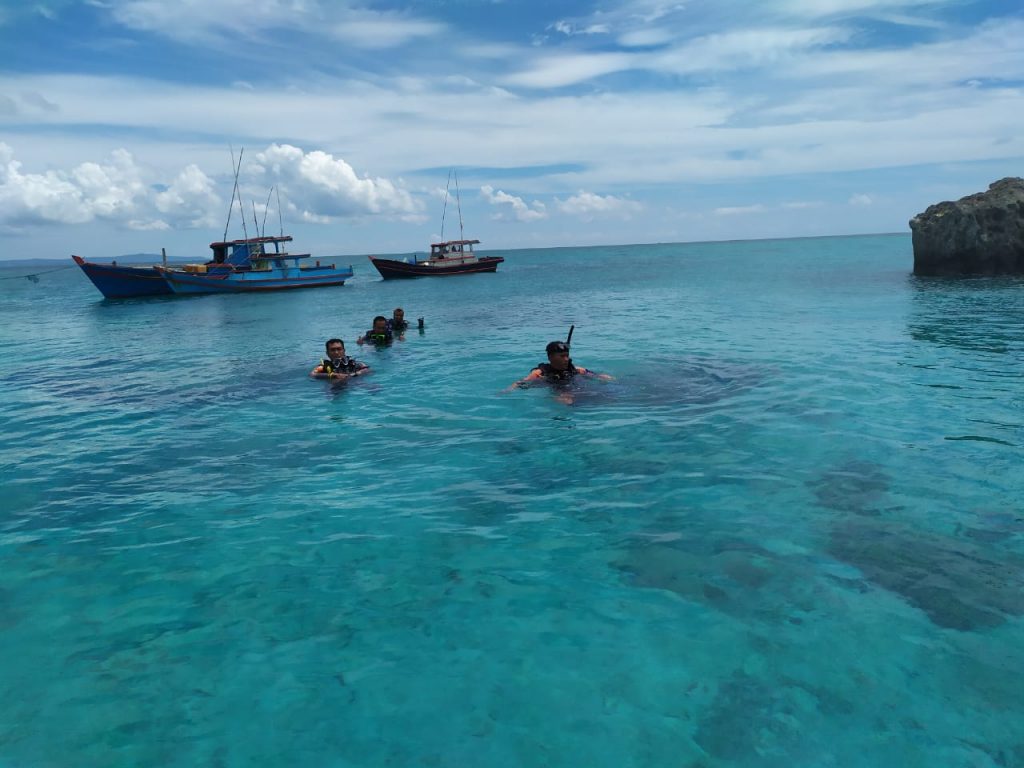 KPP Natuna Refresh Kemampuan Selam Personilnya