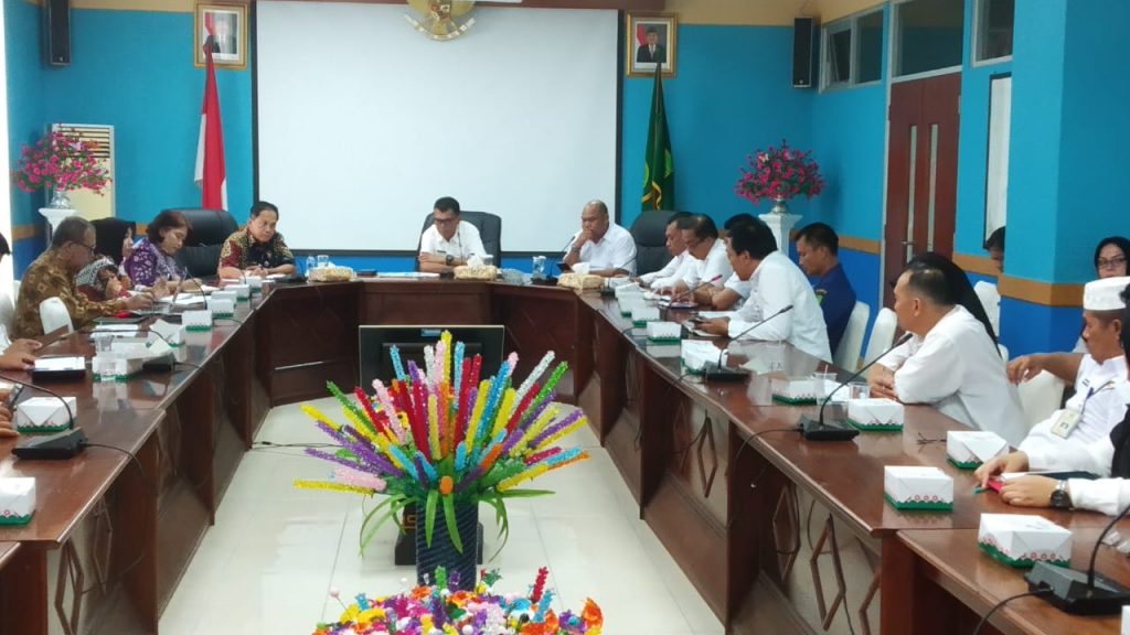 Sekda Natuna Gelar Rakor Bersama Sekretaris Deputi 7 Kementerian Koordinator Politik dan Hukum