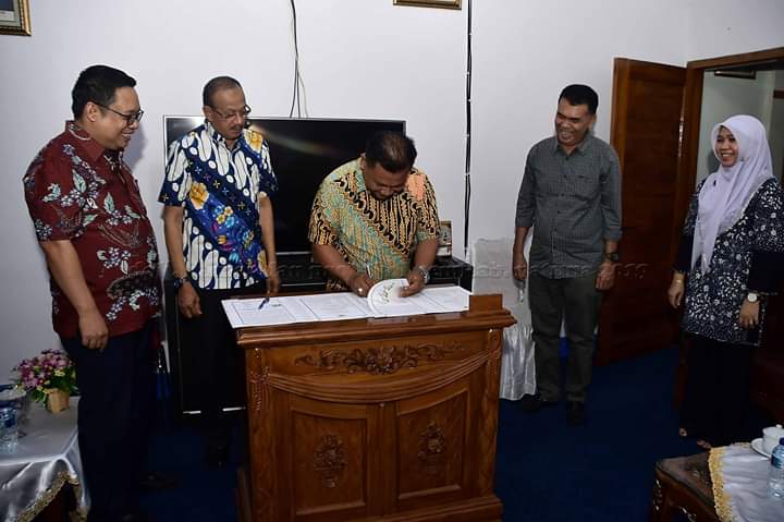 Bupati Natuna dan DPRD Kabupaten Natuna Sepakat Tandatangani MoU KU-APBD 2020