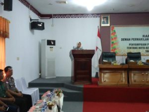 Wabup Natuna Bacakan Pidato Pengantar Nota Keuangan RAPBD Natuna TA. 2020
