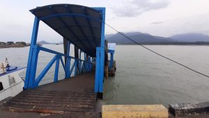 Ponton Rusak, Pelabuhan Tanjung Buton Goyang