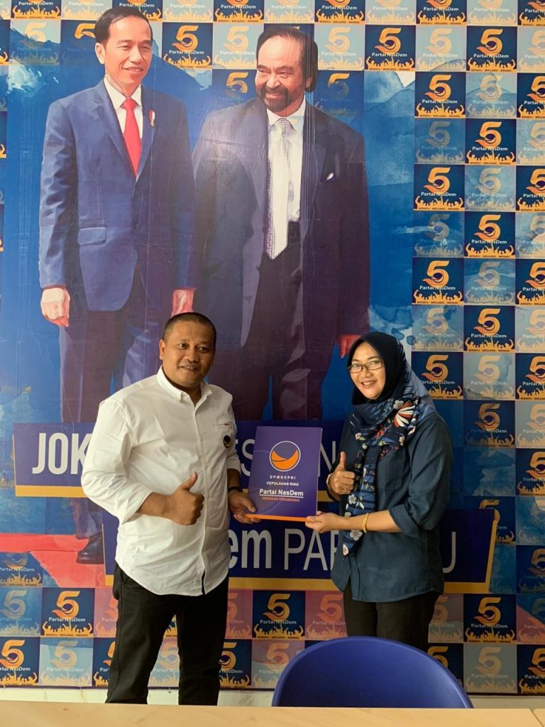 Keseriusan Maju, Yuhendri Langsung Daftar Ke Nasdem Sebagai Cawako