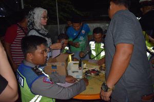 Panen Tilang Sebanyak 2.247, Tingkat Laka Lantas Menurun