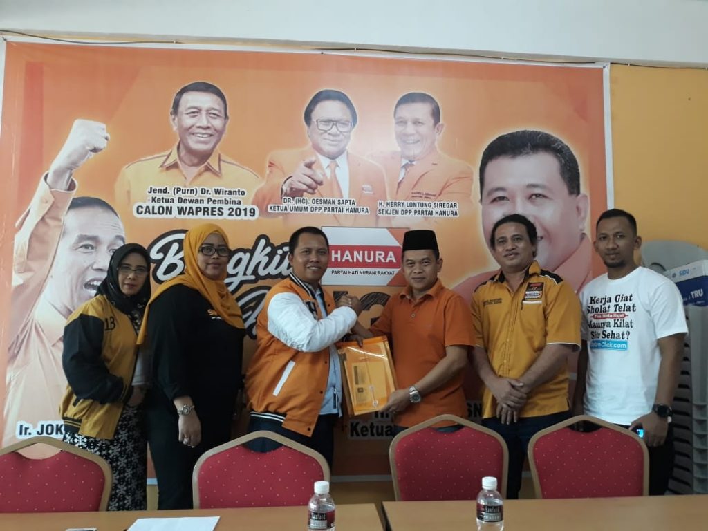 Daftar di Partai Hanura, Candra Ibrahim Pendaftar ke-13