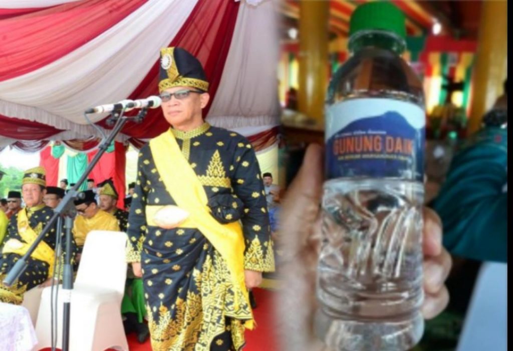 Pemkab Lingga Launching Minuman Kemasan Gunung Daik, Awe : Ini Bukan Pencitraan Pilkada
