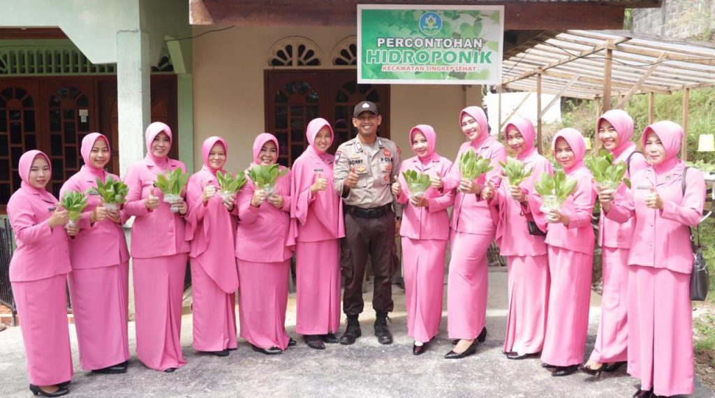 Linda Joko Adi : Kembangkan Ekonomi Kreatif Dengan Hidroponik