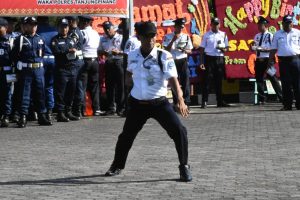 Dengan Modal Pentungan, Satpam Unjuk Kebolehan di Mapolres