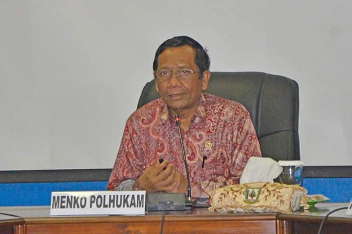 Menko Polhukam RI Gelar Rapat di Kantor Bupati Natuna