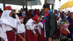Kunker Ke Midai, Bupati Bawa Sejumlah Pejabat