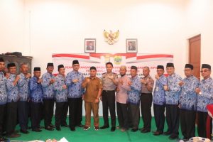 Jelang Pilkada 2020, Pemkab Lingga dan Polres Lingga Teken NPHD