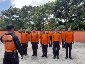 10 Personil KN. Sasikirana di Baret