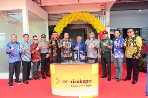 PT. Bank Riau Kepri Resmikan Kantor Kas Pancur, Ini Harapan Nizar
