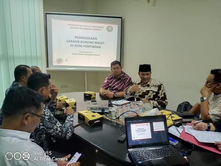 Genjot PAD Dari Sarang Walet, Komisi III DPRD Natuna Kunjungi Pontianak