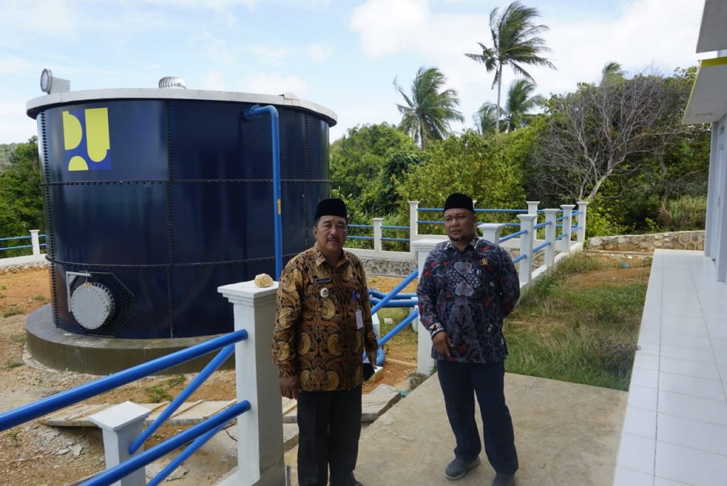 Hadi Candra Sayangkan Sarana Air Bersih di Pulau Laut Belum Beroperasi