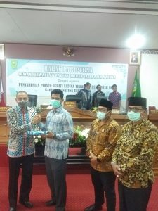 Bupati Sampaikan LKPJ Natuna Tahun 2019
