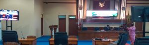 Melalui Virtual Teleconference, Rapat Paripurna DPRD Lingga Penyampaian LKPJ TA2020 Sukses