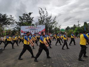 Antisipasi Penyebaran Covid, Kebugaran Personil Polres Ditingkatkan