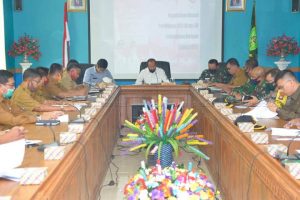 Hamid Rizal Pimpin Rapat Panitia Pelaksanaan Peringatan HUT Kemerdekaan RI ke-75