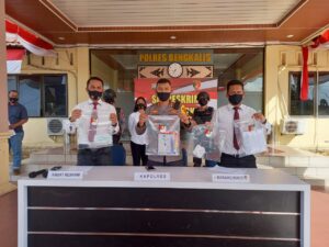 Kapolres Bengkalis : IRT Ditetapkan Sebagai Tersangka Penipuan Sembako Murah