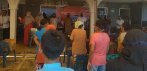HUT Ke-3, NR Berbagi Sembako Untuk Insan Pers Dan Warga